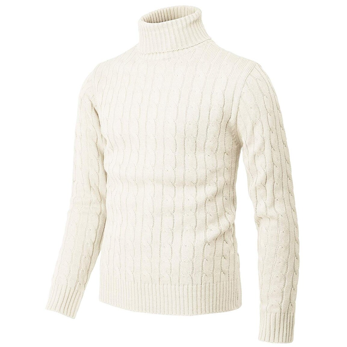 ivory turtleneck mens