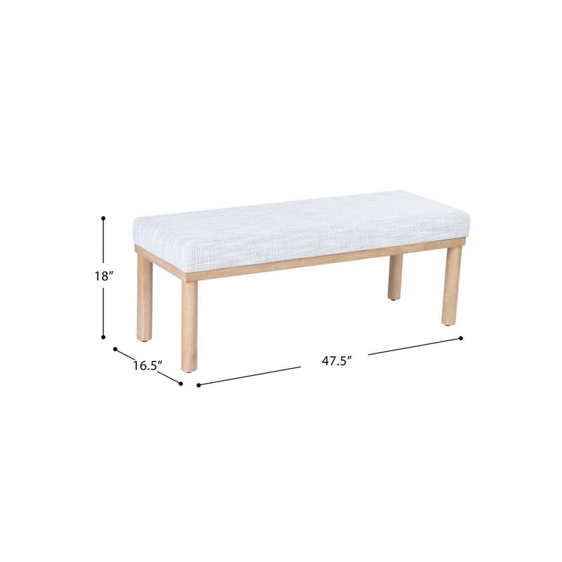 HomePop Oslo Upholstered Bench