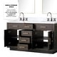 preview thumbnail 74 of 119, Lexora Abbey Bath Vanity and Carrara Marble Top