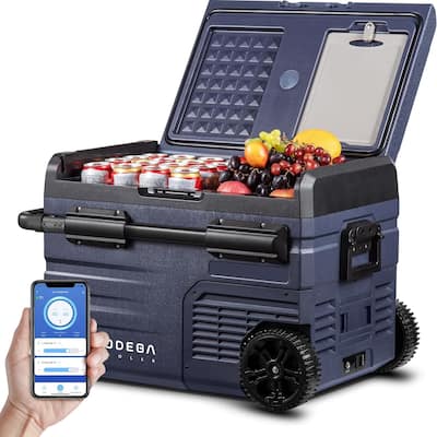BODEGA Car Refrigerator,Dual Zone Cooler,Temp Independent,APP Control