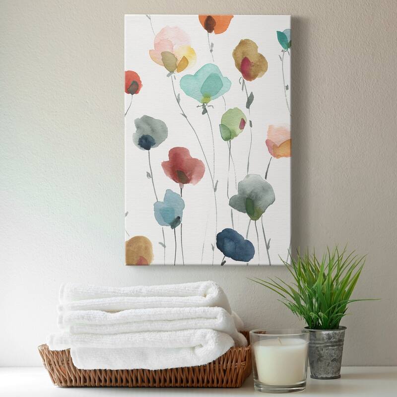 Lollipop Garden I Premium Gallery Wrapped Canvas - Ready to Hang
