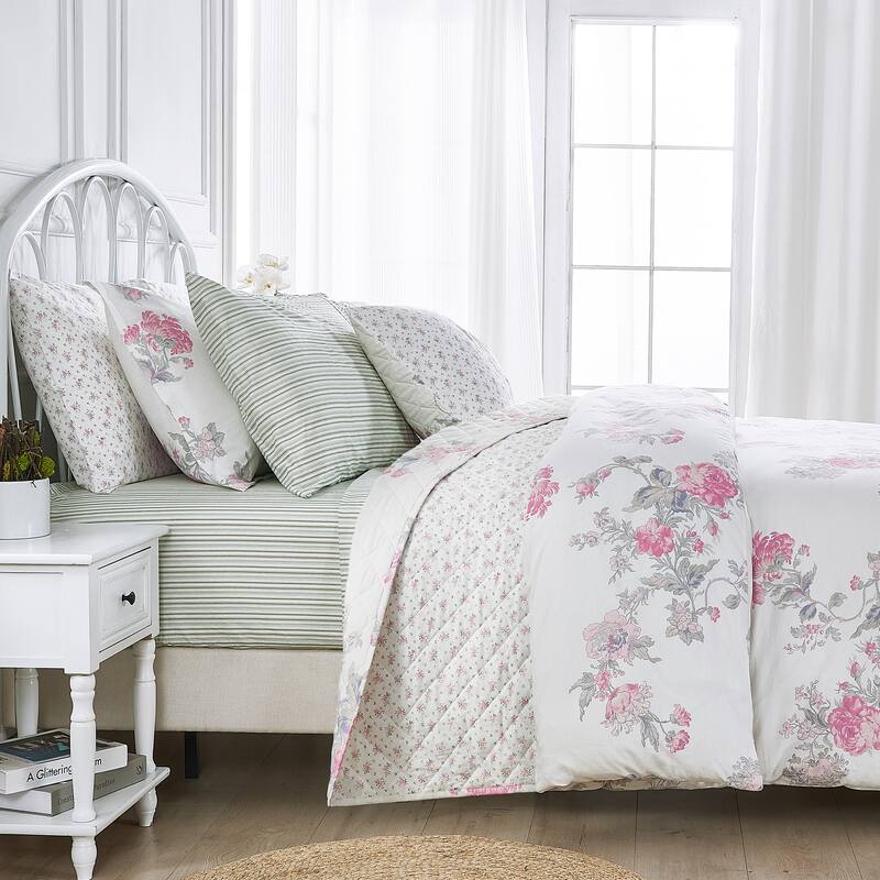 Printed Prewashed Percale Cotton Purple Collection (Individual Set Sell Separately)