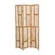 preview thumbnail 2 of 6, Brown Wood Contemporary Room Divider Screen 71 x 52 x 1 - 52 x 1 x 71