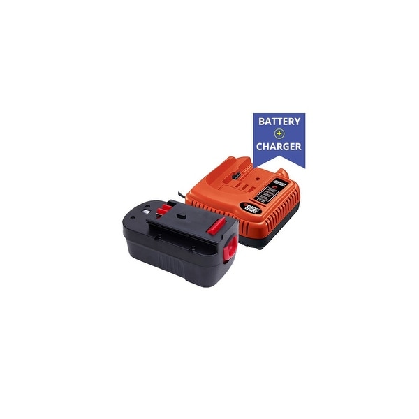 Replacement Black and Decker BDFC240 Charger Plus Replacement Black and Decker HPB18 Battery (Combo Pack) Black And Decker /