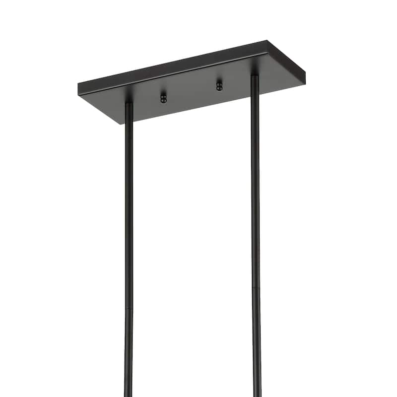 Williamsport 37-inch Wide 5-Light Linear Chandelier in Oil Rubbed Bronze