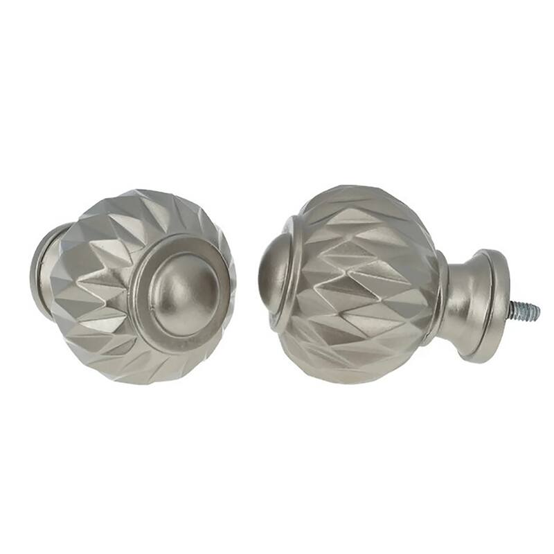 Meriville 1-Inch Diameter Single Window Treatment Curtain Rod, Castani
