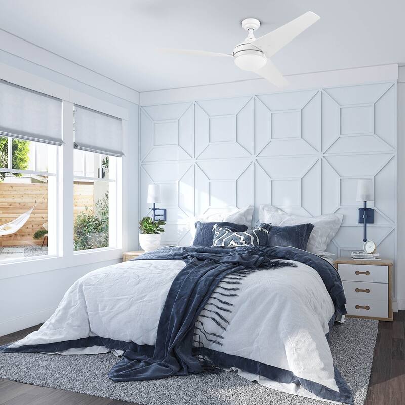 52" Prominence Home Maxon Indoor Ceiling Fan with LED Light, Remote Control
