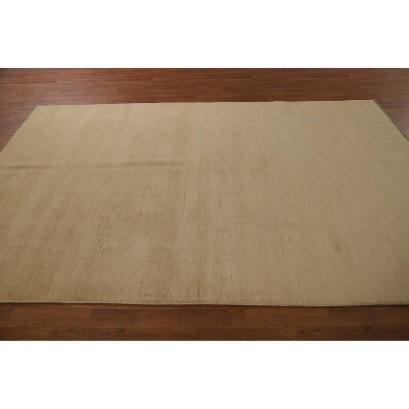 Gabbeh Modern Area Rug Hand-Knotted Wool Carpet - 6'2"x 9'8"
