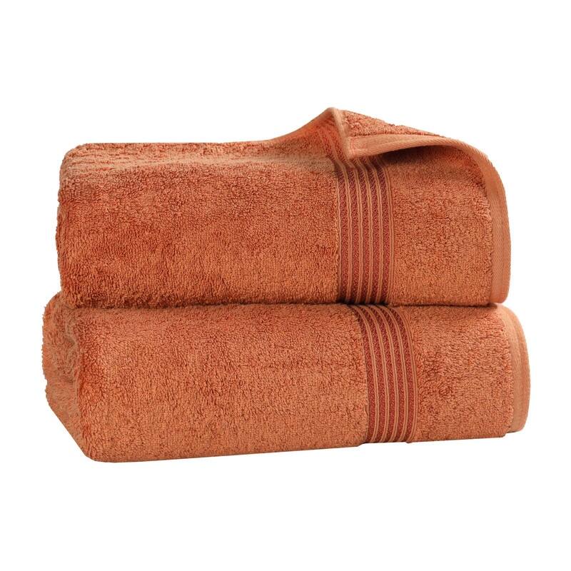 Superior Heritage Egyptian Cotton Absorbent Bath Sheet Set of 2