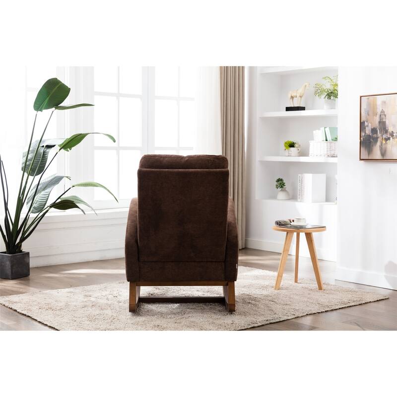 Modern Fabric Rocking Chair