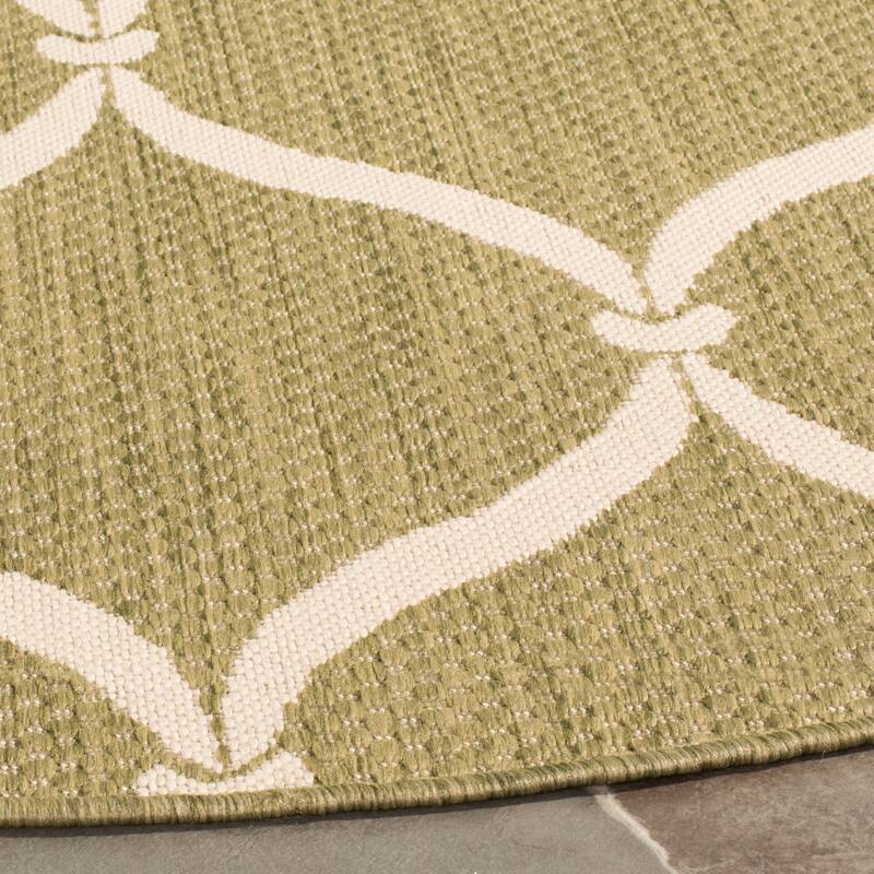 SAFAVIEH Courtyard Liya Indoor/ Outdoor Waterproof Patio Backyard Rug