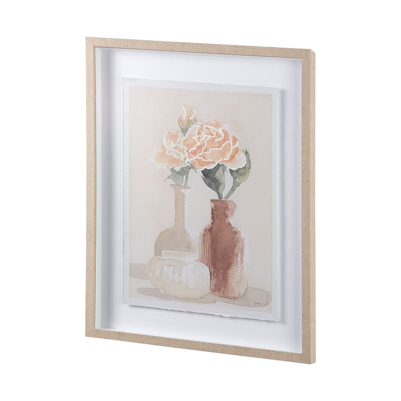 Boho Flowers II Framed Art Print