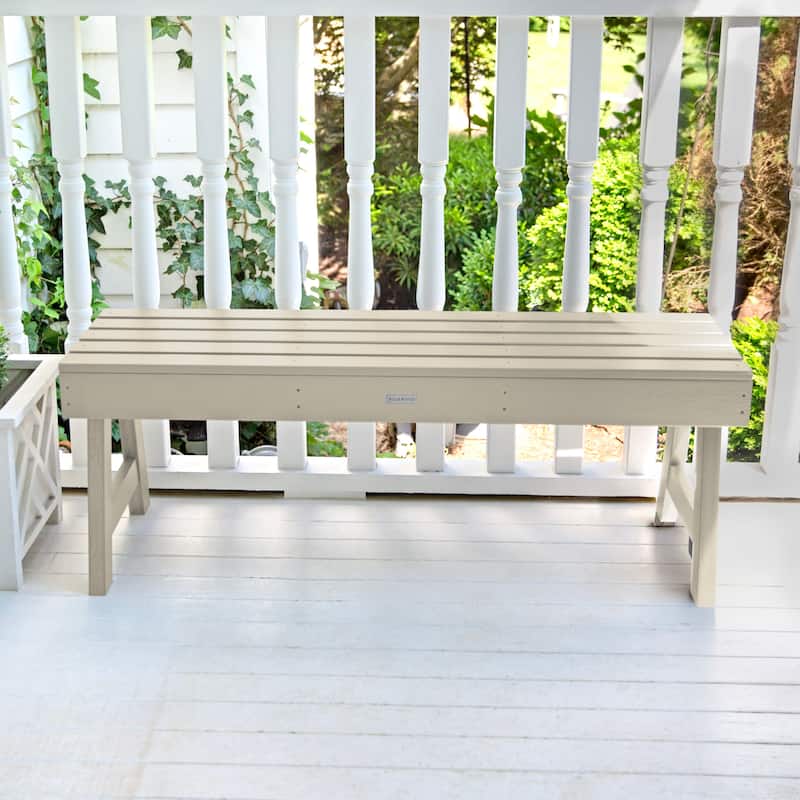 HIGHWOOD Weatherly 4-foot Eco-friendly Synthetic Wood Picnic Bench