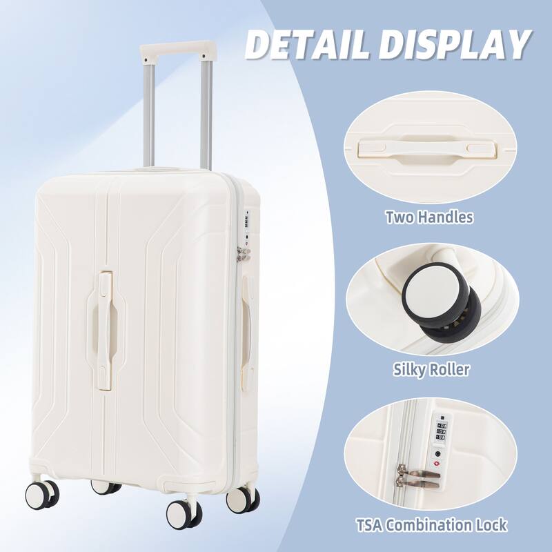 20"/24"/28" 3 pcs/set in ABS Spinner Wheel Luggage