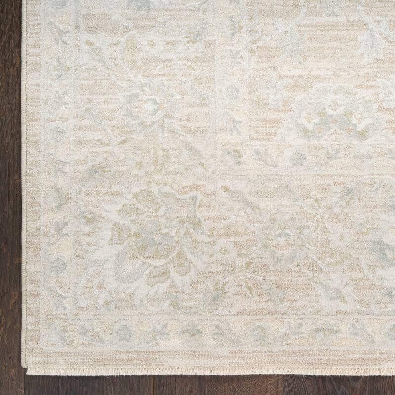 Nourison Enriched Indoor only Cream / Ivory Persian Area Rug