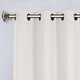 preview thumbnail 7 of 129, Superior Solid Machine Washable Room Darkening Grommet Curtains, Set of 2