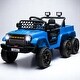 preview thumbnail 4 of 25, 12V Kids Ride-On Car with Remote Control, Ride on Truck with Back Trailer, Spring Suspension, & Seatbelt - Electric Vehicle