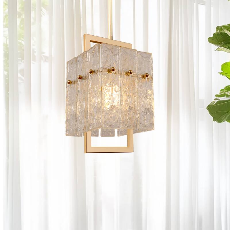 Stylish Metal Pendant Lighting for Kitchen Island Adjustable Hanging Ceiling Light for Modern Spaces - 6.9*6.9*48