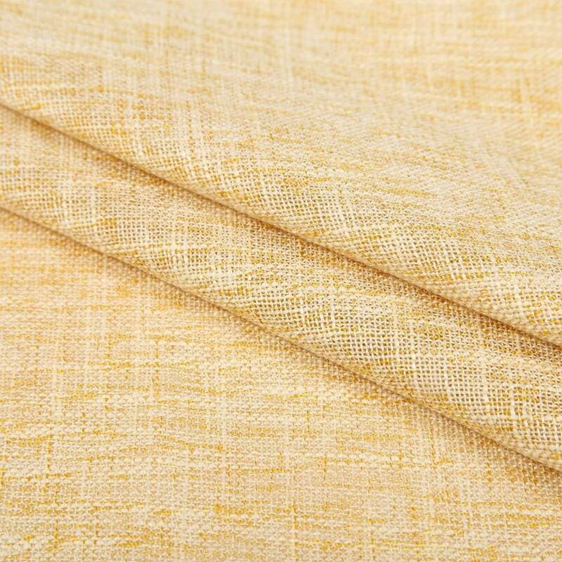 Faux Linen Textured Semi-Sheer Kitchen Tier Curains or Valances