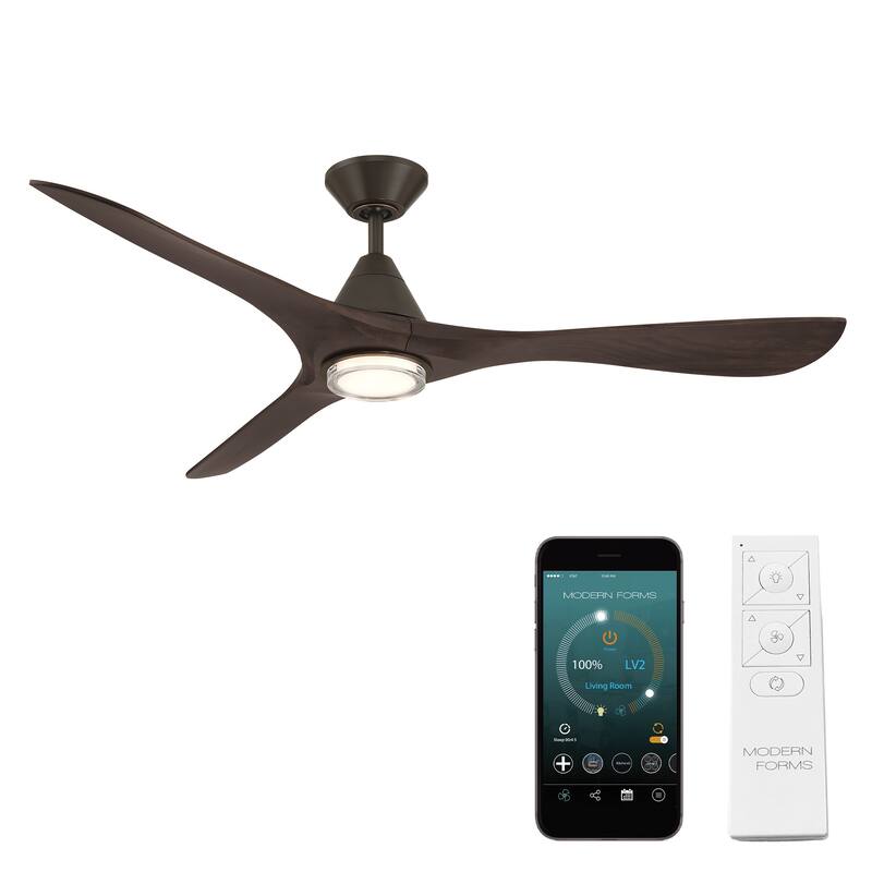 Carve Indoor or Outdoor 3-Blade 60in Smart Ceiling Fan