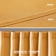 preview thumbnail 24 of 80, Deconovo Thermal Insulated 45-inch Curtain (2 Panel) - 52 x 45