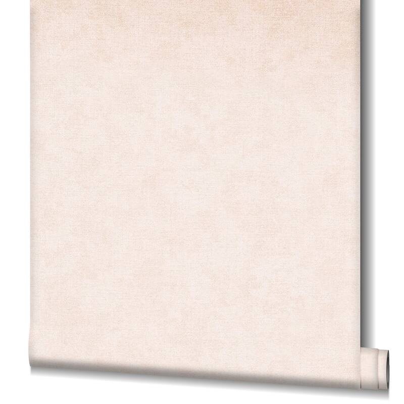 Galerie Wallcoverings Flora Plain Textured Vinyl on Non-woven Lustre Wallpaper Roll