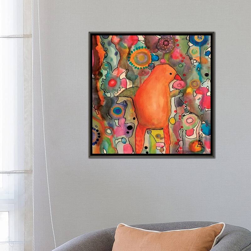 iCanvas "Primerose" by Sylvie Demers Framed