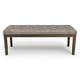 preview thumbnail 58 of 78, WYNDENHALL Hopewell 48 inch Wide Traditional Rectangle Ottoman Bench