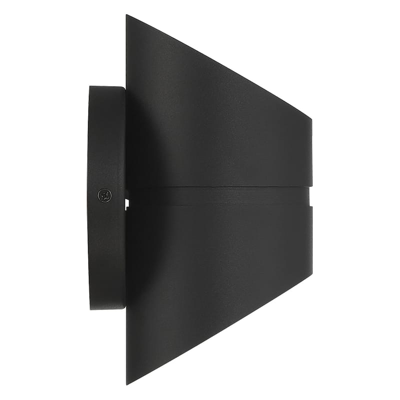Marino Short Bi-Directional Outdoor LED Wall Mount Light