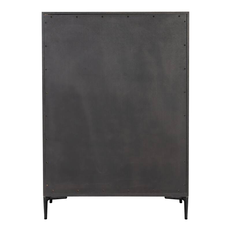 Furniture of America Fable Modern Solid Wood 5-Drawer Chest