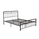 preview thumbnail 4 of 7, Mowry Industrial Queen Bed Frame by Christopher Knight Home