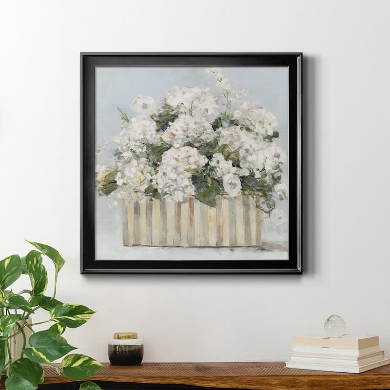 Sweet Hydrangeas-Premium Framed Canvas - Ready to Hang
