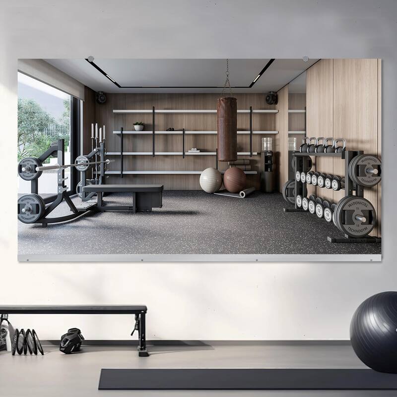 Wall Mirror Home Gym Mirror Dance Studio Mirror Tempered Glass Mirror