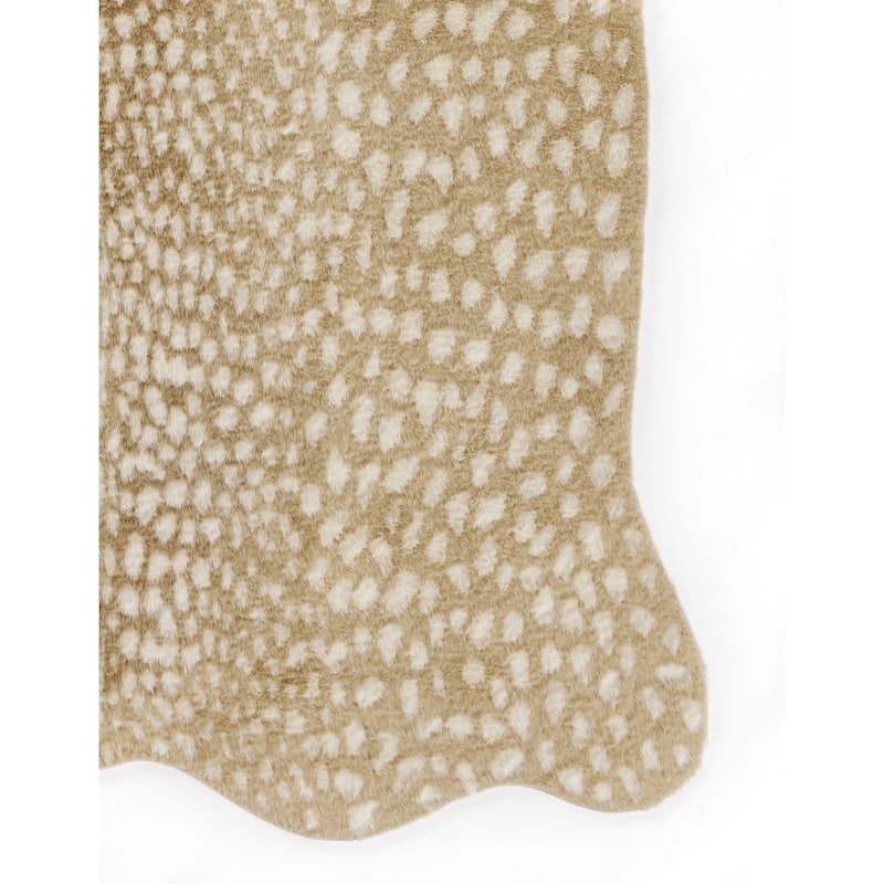 Erin Gates by Momeni Acadia Animal Print Faux Hide Area Rug