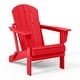 preview thumbnail 4 of 10, Laguna Weather Resistant Outdoor Patio Folding Adirondack Chairs (Set of 4)