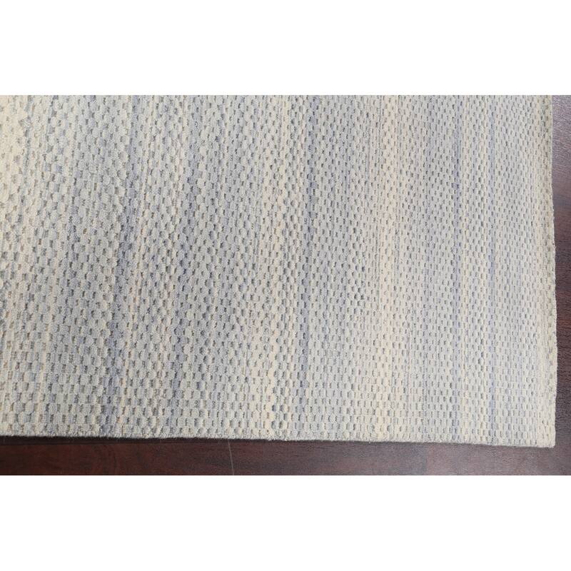 Geometric Modern Moroccan Oriental Foyer Area Rug Wool Hand-knotted - 5'3" x 7'8"