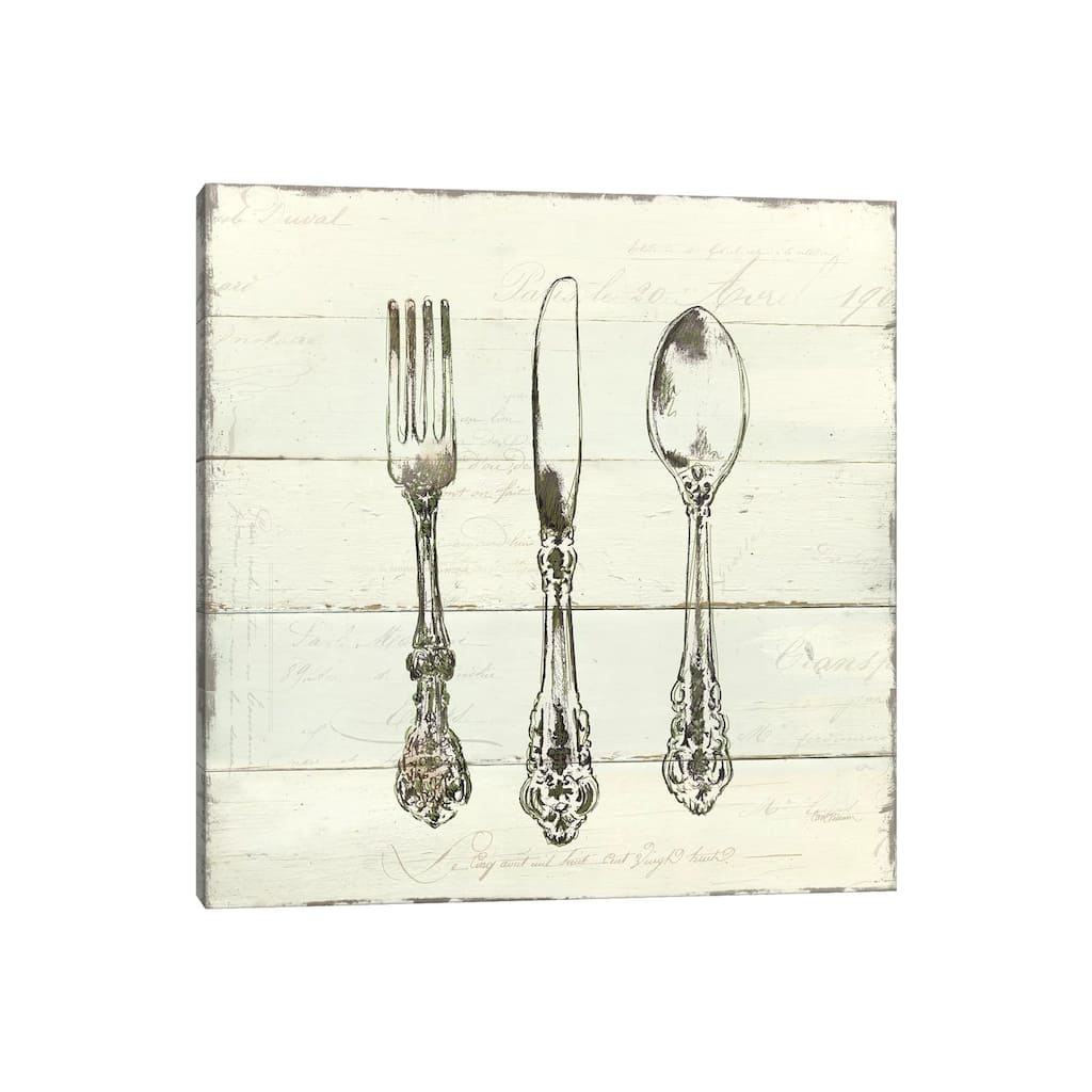 iCanvas "Kitchen Utensils" by Carol Robinson Canvas Print