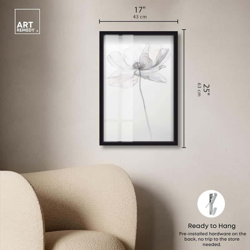 Fragile Beauty I Shadowbox by Art Remedy