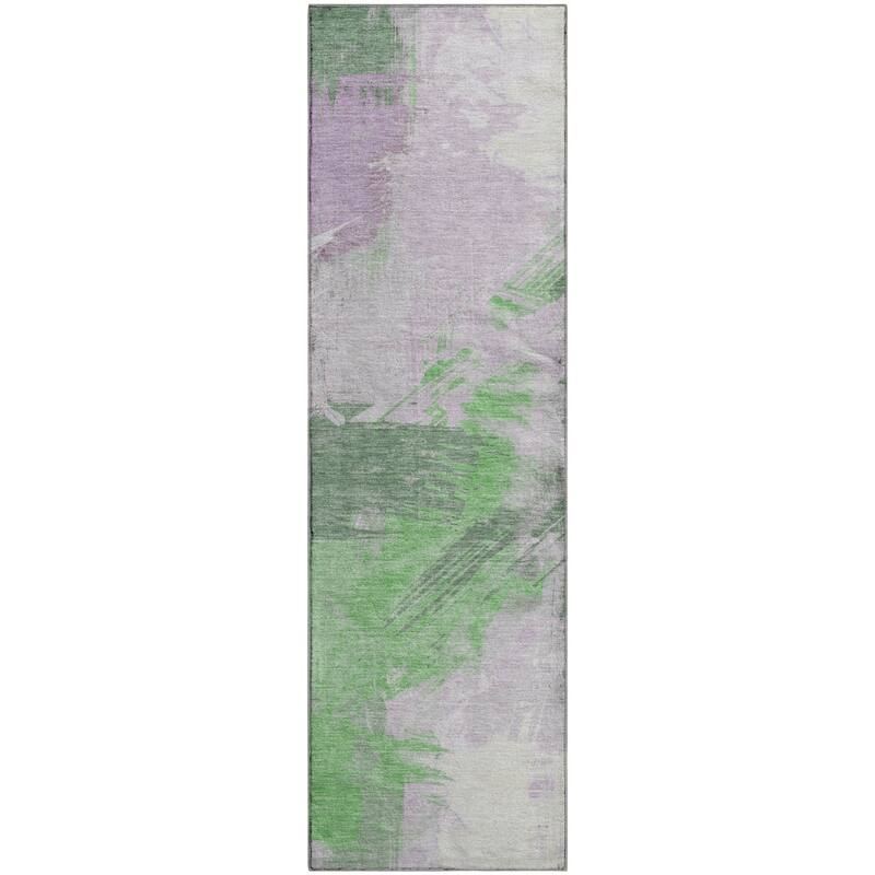 Premium Washable Super Soft Modern Brushstrokes Mayfield Rug