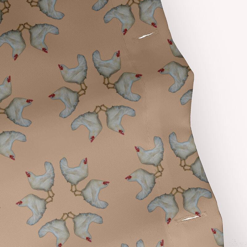 Chickens-go-round Shower Curtain