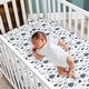 preview thumbnail 5 of 6, Lambs & Ivy Disney Baby Forever Pooh Blue/Gray 3-Piece Mini Crib Bedding Set