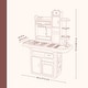 preview thumbnail 8 of 19, Sunnydaze Mini Meals Kitchen Playset with Sounds, Lights, and Effects