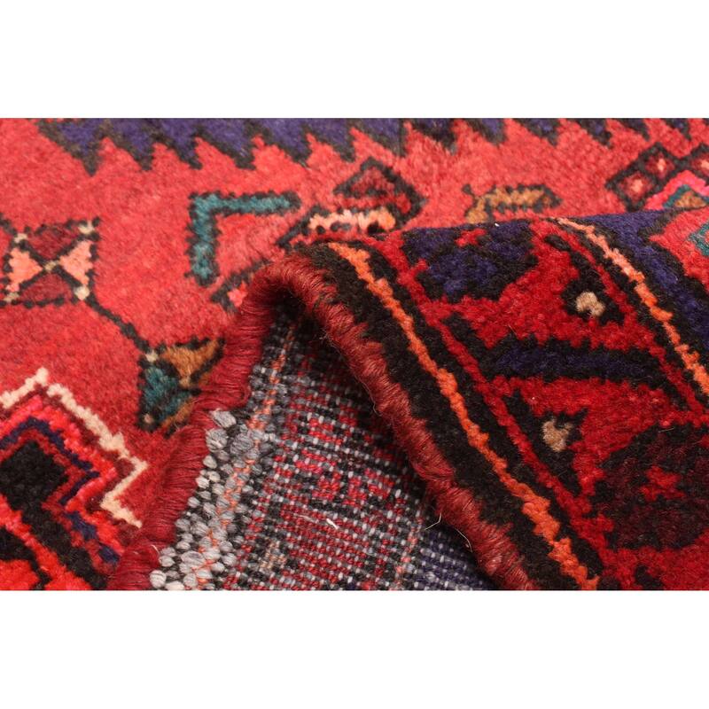 ECARPETGALLERY Hand-knotted Anadol Red Wool Rug - 5'0 x 8'8