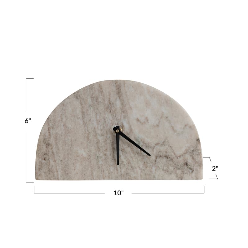 Marble Mantel Clock