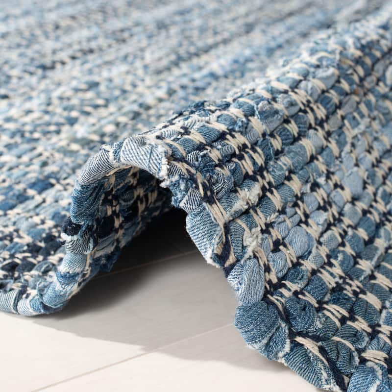SAFAVIEH Handmade Montauk Pacey Casual Geometric Cotton Rug
