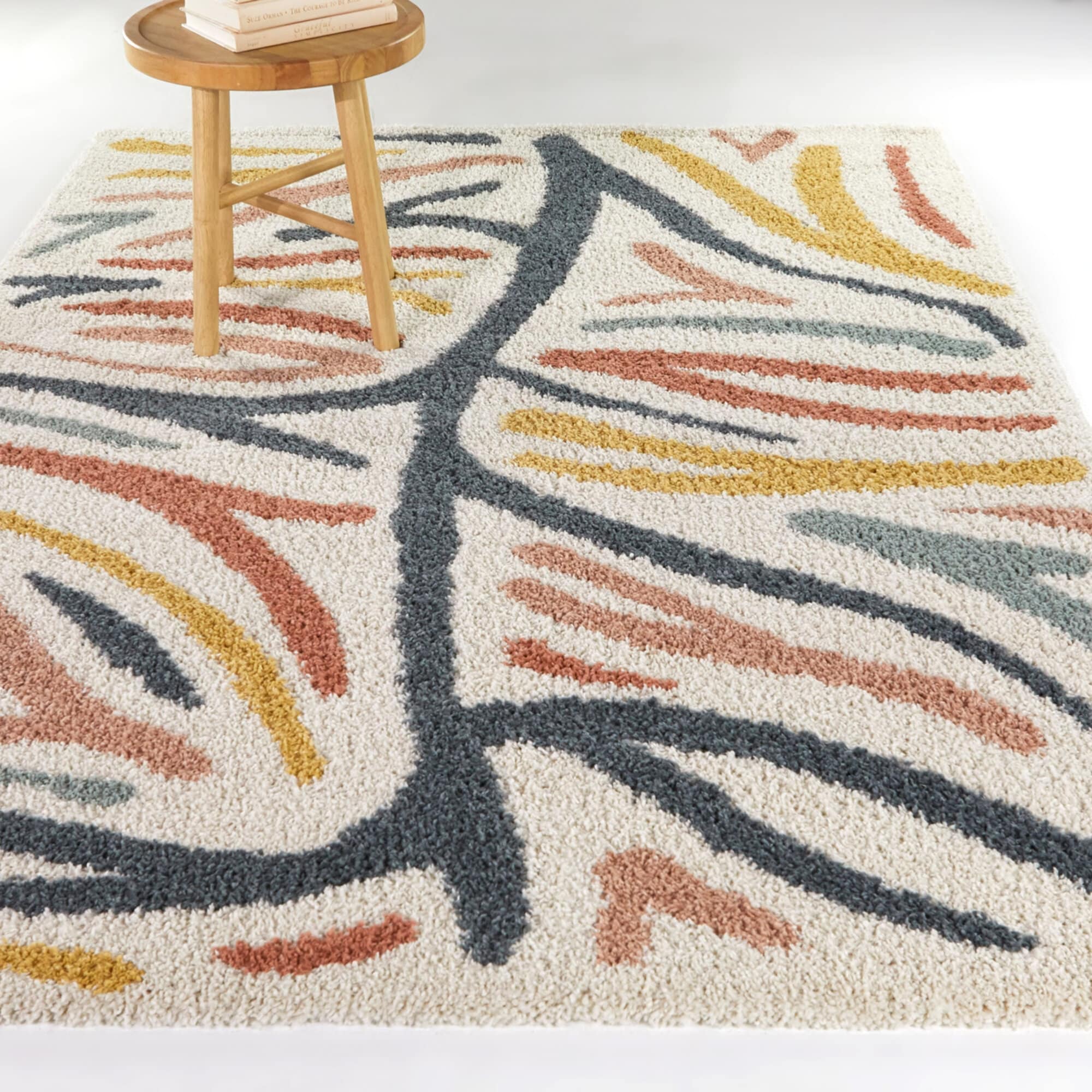 Matisse Abstract Shag Area Rug