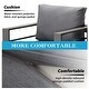 preview thumbnail 35 of 33, 3-Seater Outdoor Couch with Plush Cushions, Broad Armrests and Contoured Backrests
