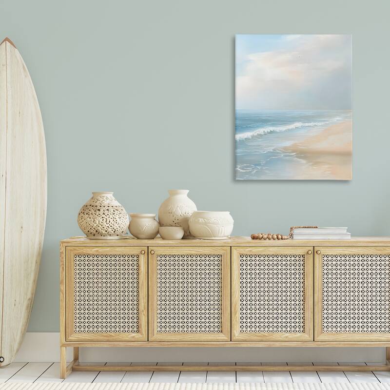 Stupell Serenity Beach View Canvas Wall Art Design By Franklyn Gregory