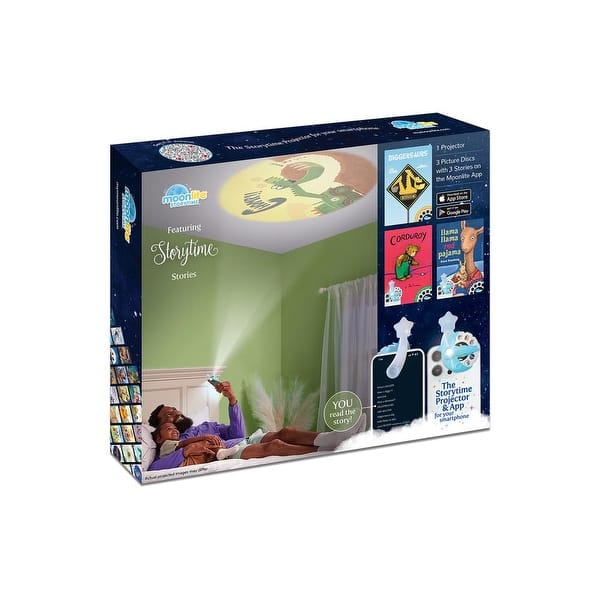 slide 1 of 1, Moonlite Storytime Storytime 3 Story Projector Pack