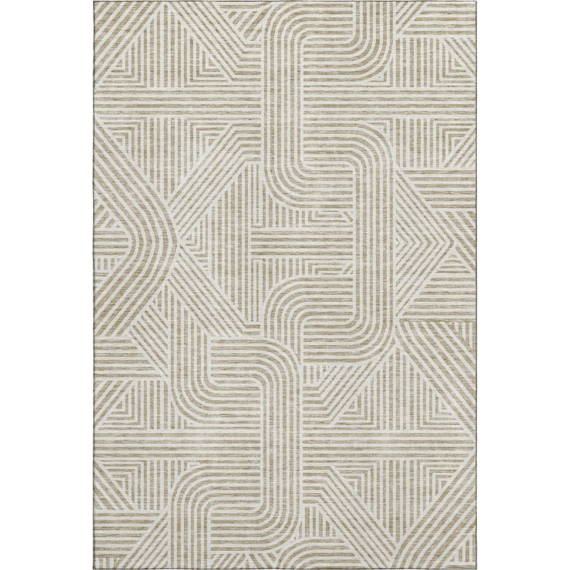 Premium Washable Super Soft Modern Geo Mayfield Rug